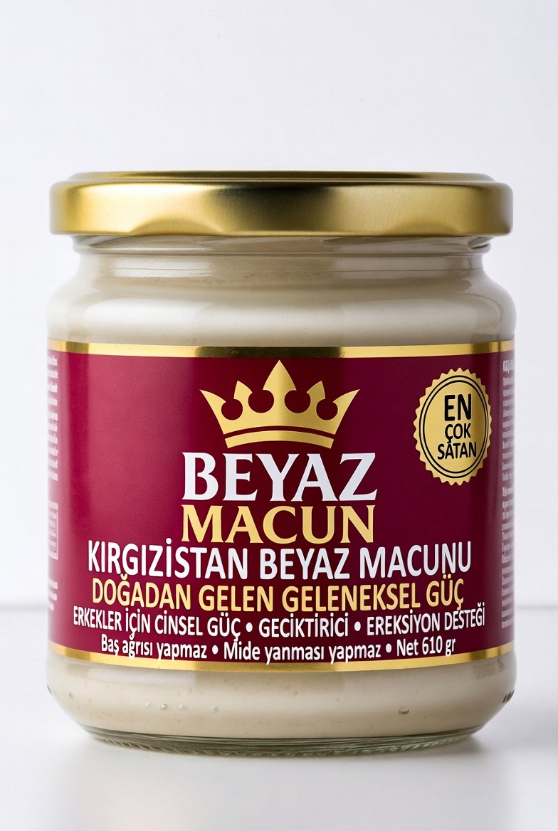 2  Adet KIRGISİZTAN BEYAZ MACUNU - GÜÇ KUVVET MACUNU